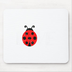 Liefde Lieveheersbeestjes Schattig Insect Geliefde Muismat
