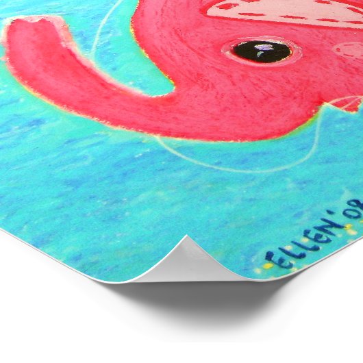 Liefde lijkt op de olifant poster (Hoek)