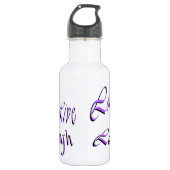 Liefde Live Laugh Logo, herbruikbare waterfles Waterfles (Voorkant)
