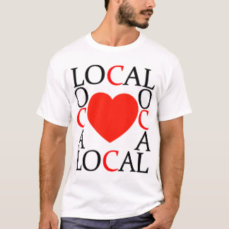 Liefde lokaal t-shirt