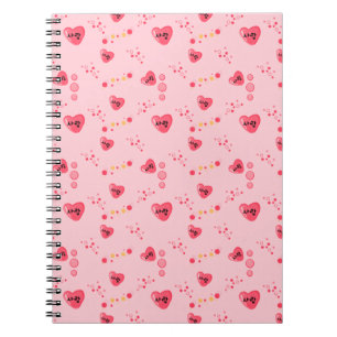 liefde LOVE-patroon Notitieboek