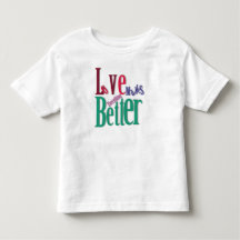 Liefde Maakt Alles Beter Peuter T-Shirt
