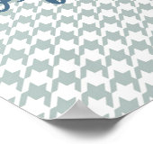 Liefde maakt de wereld uit - Boho Fox Wood Poster (Hoek)