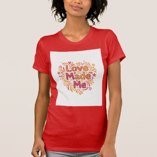 Liefde Maakte Me Speelse Bevestigingskunst T-shirt