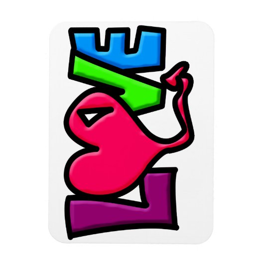 Liefde Magneet (Verticaal)