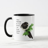 Liefde MAGPIES, zo veel als ik Mok voor prijsopgav (Links)