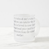 Liefde Matglas Koffiemok (Voorkant rechts)