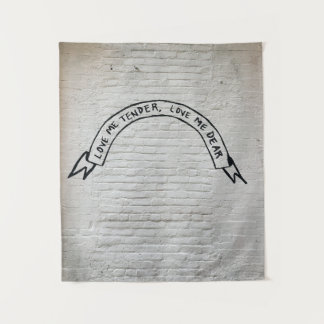 Liefde me lief, beste muurcitaten wandkleed