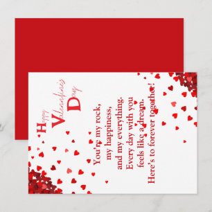 Liefde met dankbaarheid  kaart