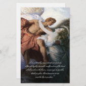 Liefde met een engel briefpapier (Voorkant / Achterkant)