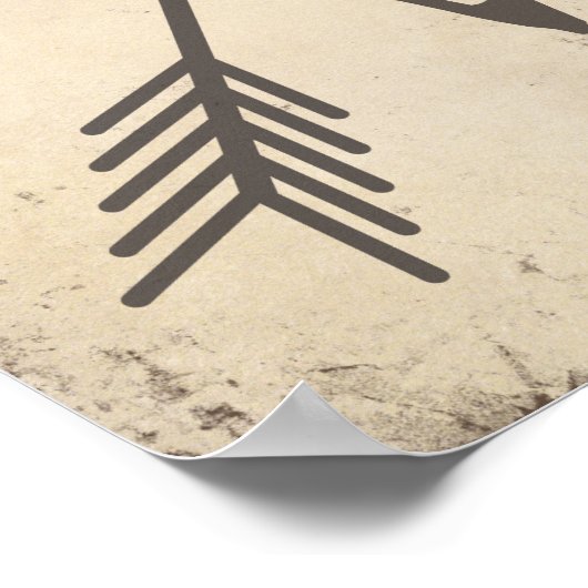 Liefde met pijlen poster (Hoek)