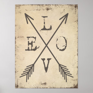 Liefde met pijlen poster