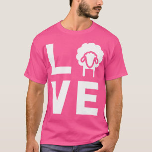 Liefde Met Schaap Grappig Schaap Lover Fluisteraar T-shirt