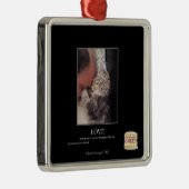 Liefde Metalen Ornament (Rechts)