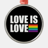 Liefde Metalen Ornament (Voorkant)