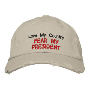 Liefde mijn land Vrees mijn President Pet