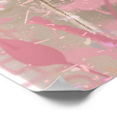 Liefde mislukt nooit ConeFlower Collage Poster (Hoek)