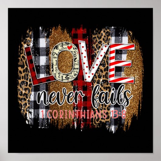 Liefde mislukt nooit poster (Voorkant)