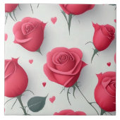 Liefde  Modern Roos Collectie Tegeltje (Voorkant)