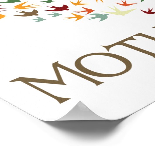 Liefde moeder Aarde Poster (Hoek)