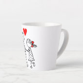 Liefde Mok met Cute Couple (Rechterhoek)