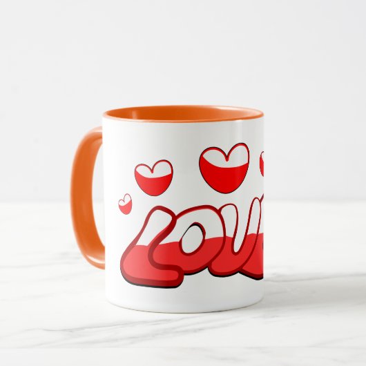 Liefde mokken (Voorkant links)