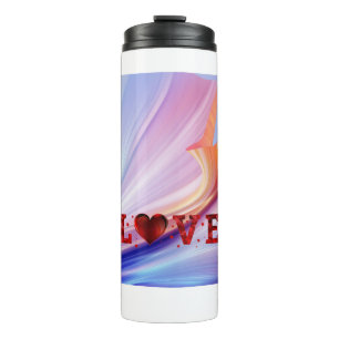 Liefde mokken thermosbeker