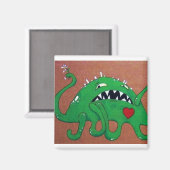 Liefde Monster Magneet (Voorkant / Achterkant)