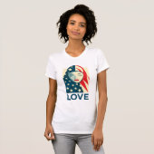 Liefde | Moslimvluchtelingen T-shirt (Voorkant volledig)