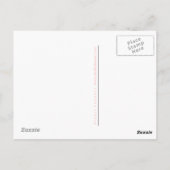 Liefde muis met hart briefkaart (Achterkant)