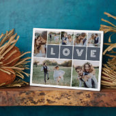 Liefde Multi-fotocollage Koppel Fotoplaat (Zijkant)