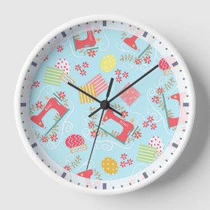 Liefde naaimachine blauw