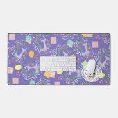 Liefde naaimachine Paarse bureaumat (Keyboard & Muis)