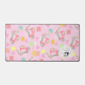 Liefde Naaimachine Roze Bureaumat (Voorkant)