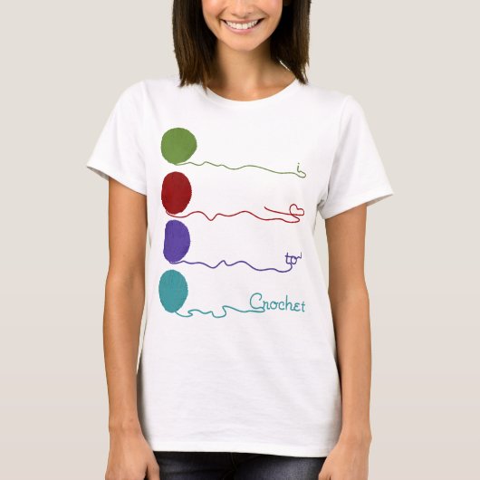 Liefde naar het Shirt van Crochet (Voorkant)