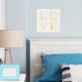 Liefde Namen & Weddenschap Jubileum Datum Folie Afdrukken (Insitu (Slaapkamer))