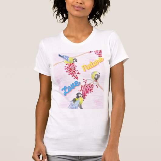 Liefde Natuur T-shirt (Voorkant)