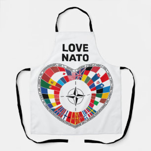 Liefde NAVO-landen, met de NAVO Schort