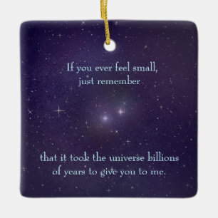 Liefde net zo geweldig als de unieke, persoonlijke keramisch ornament