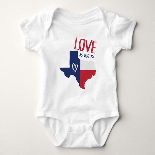 Liefde net zo groot als Texas Romper (Voorkant)