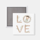 Liefde | Nieuwe baby Magneet (Voorkant / Achterkant)