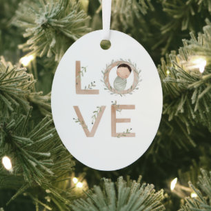 Liefde Nieuwe baby Metalen Ornament