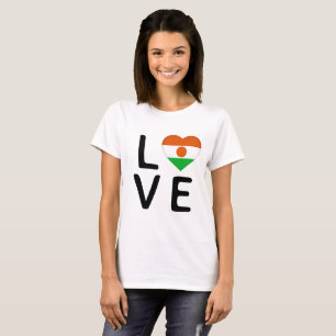 Liefde - Niger Flag T-shirt