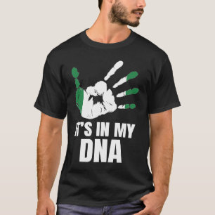 Liefde Nigeria Nigeria trots het zit in mijn DNA N T-shirt
