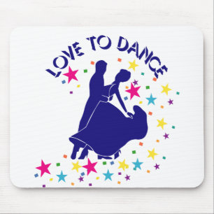 Liefde om te dansen muismat