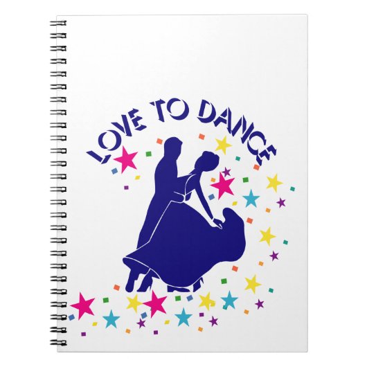 Liefde om te dansen notitieboek (Voorkant)