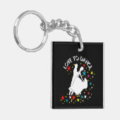Liefde om te dansen sleutelhanger (Voorkant Links)