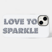 Liefde om te sparen Case-Mate iPhone case (Achterkant (horizontaal))