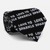 Liefde om te sparen stropdas (Opgerold)
