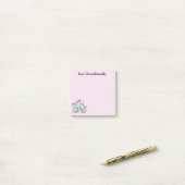 Liefde onvoorwaardelijk olifanten post-it® notes (Op bureau)